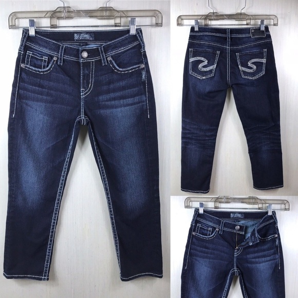 denim capri for womens